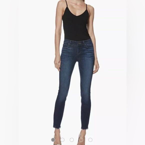 PAIGE Verdugo Raw Hem Jeans in Barton Distressed Size 28 - Picture 5 of 14